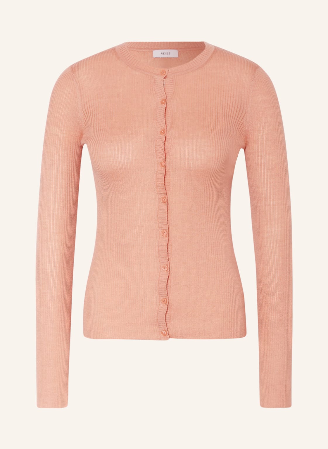 Image of Reiss Strickjacke Arabella rosa
