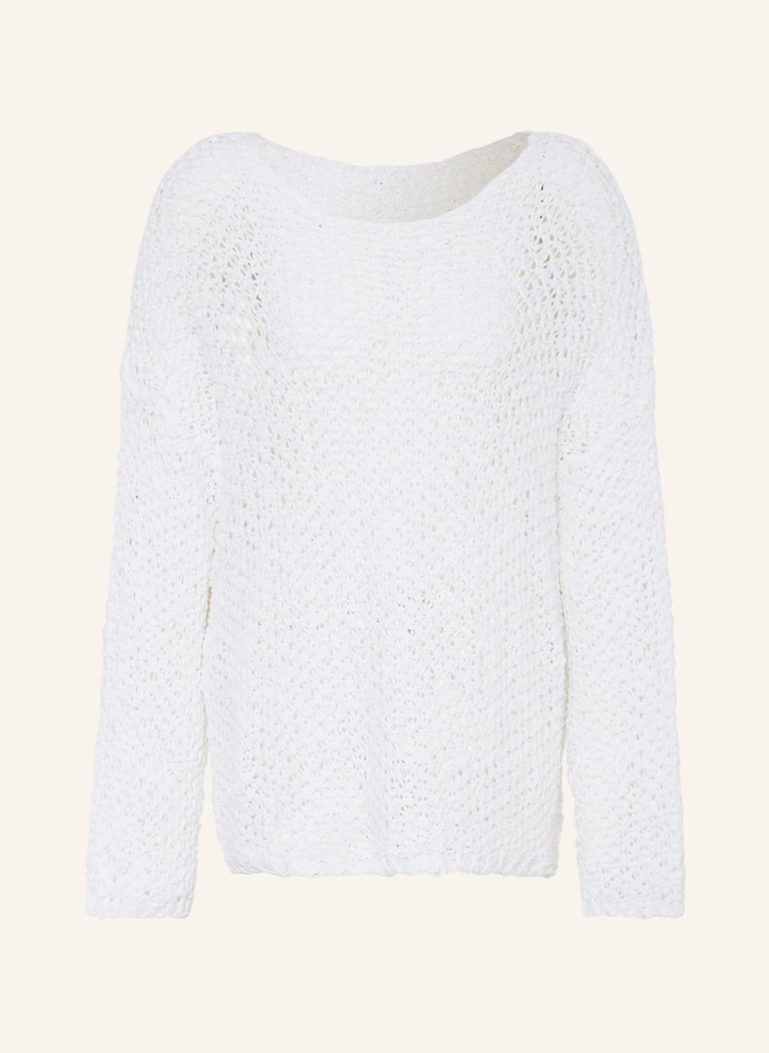 Image of Black Palms Oversized-Pullover Sunny weiss