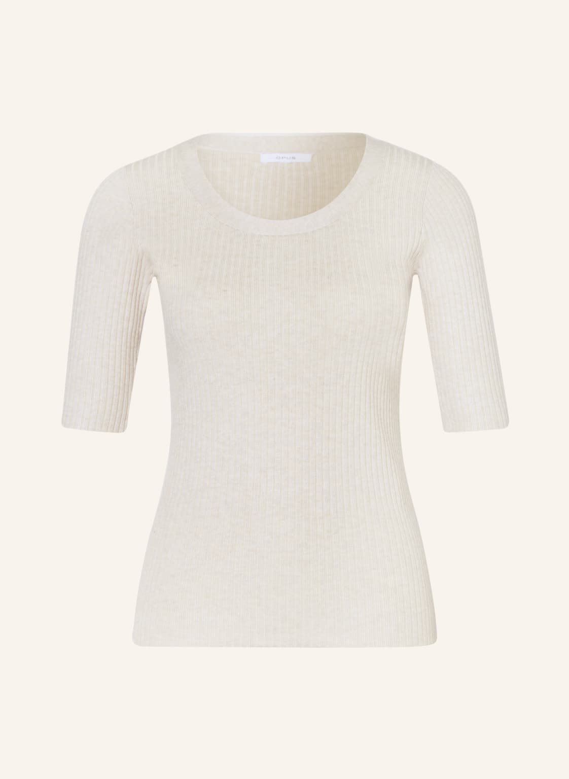 Image of Opus Strickshirt Pijana beige