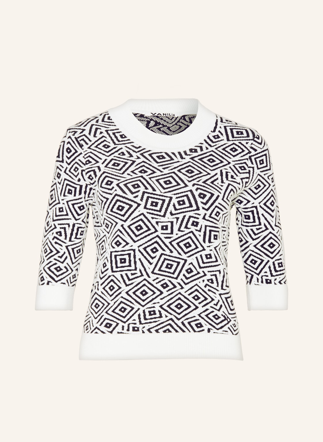 Image of Vanilia Strickshirt schwarz