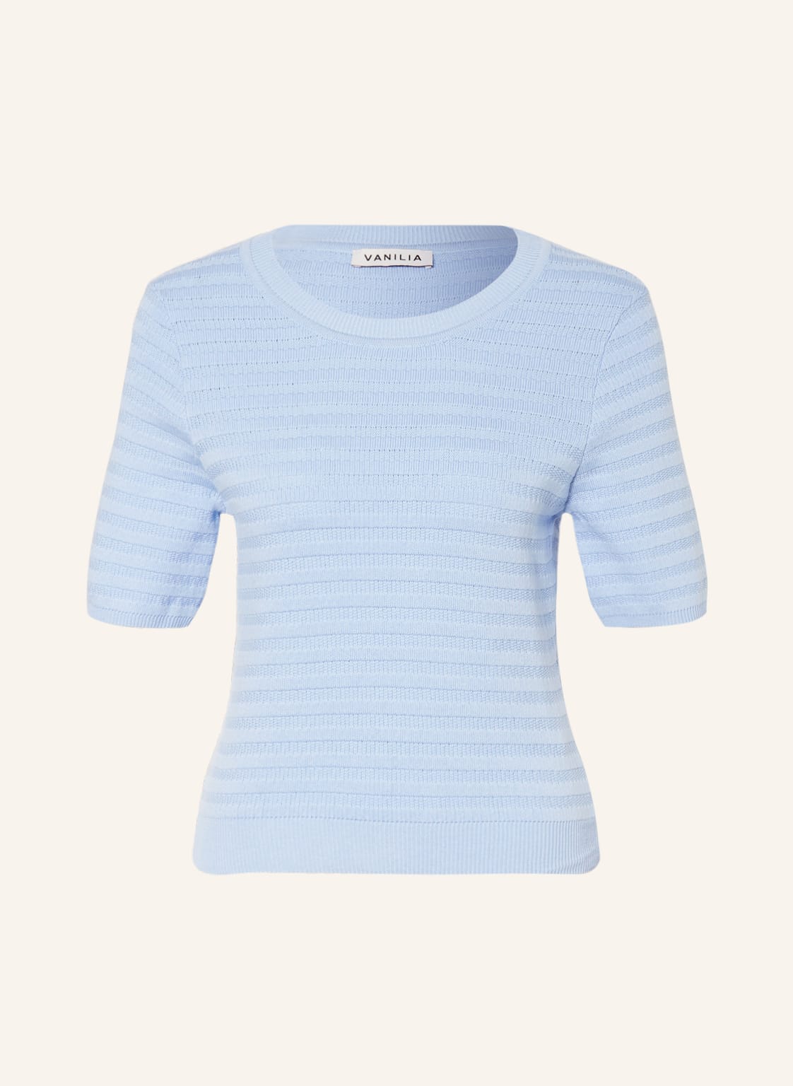 Image of Vanilia Strickshirt blau