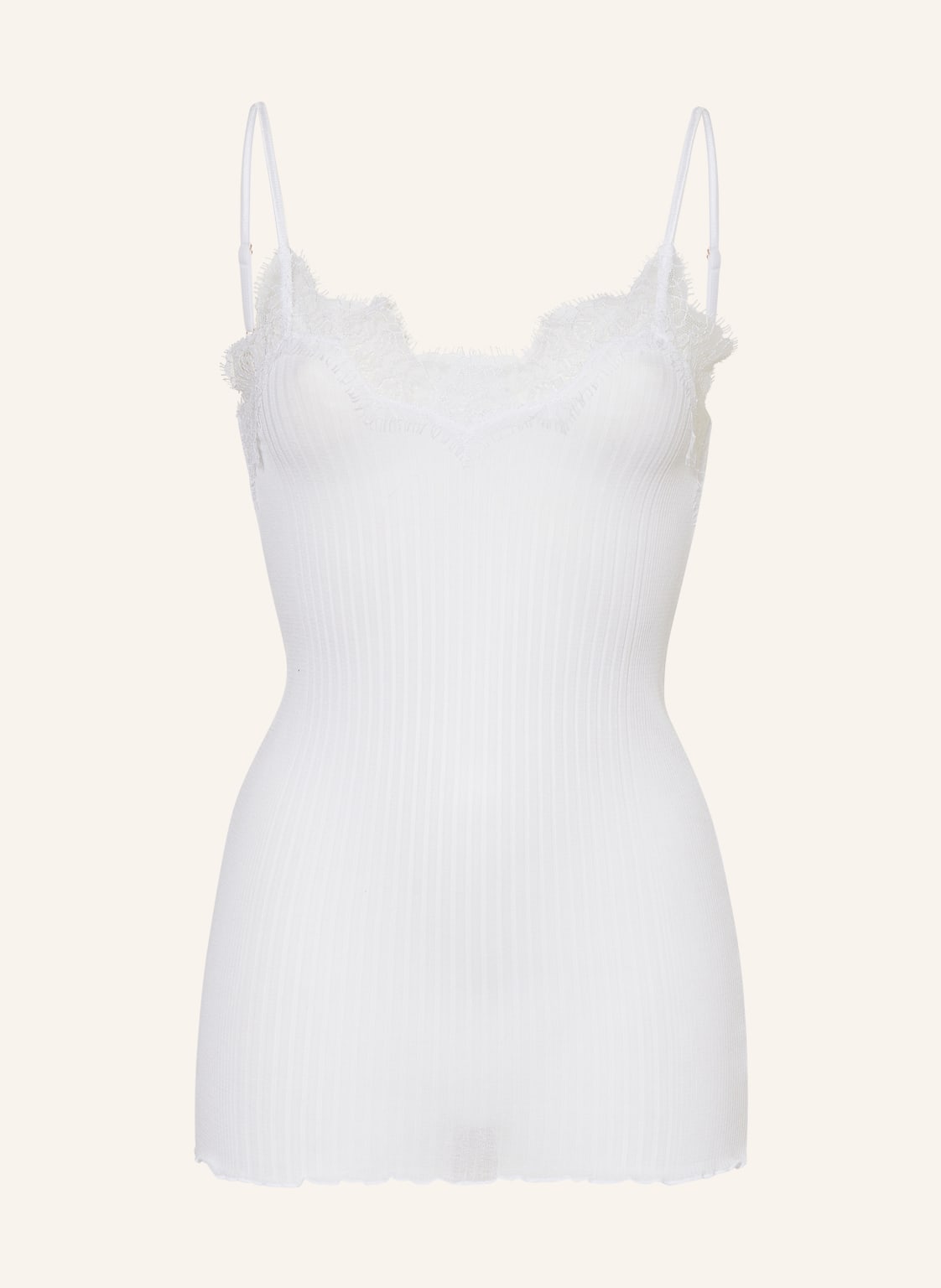 Image of Zimmerli Top Richelieu weiss