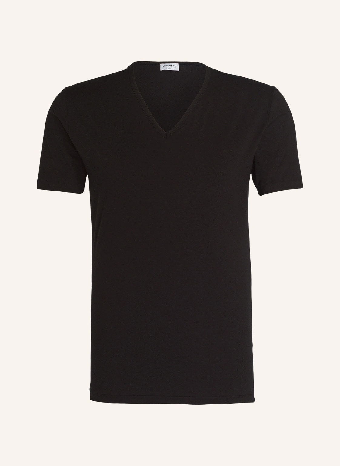 Image of Zimmerli Schlafshirt Pure Comfort schwarz