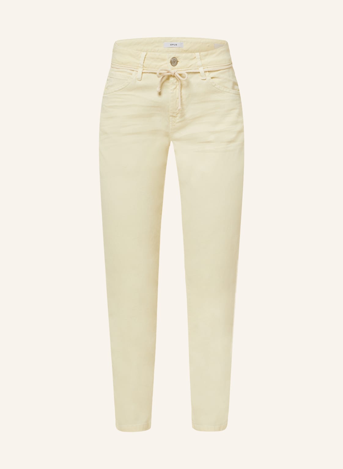 Image of Opus Skinny Jeans Louis gelb