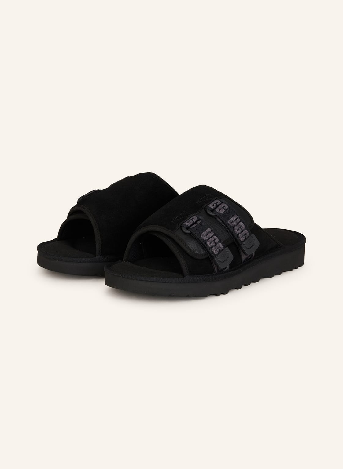 Image of Ugg Pantoletten Goldencoast Stap Slide schwarz