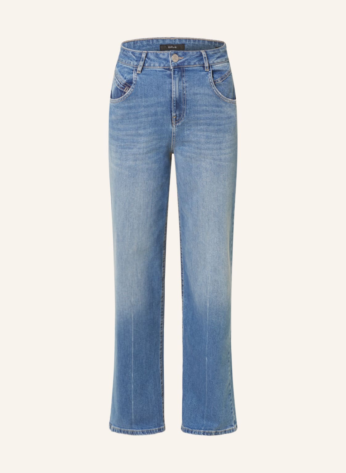 Image of Opus Straight Jeans Miberta blau