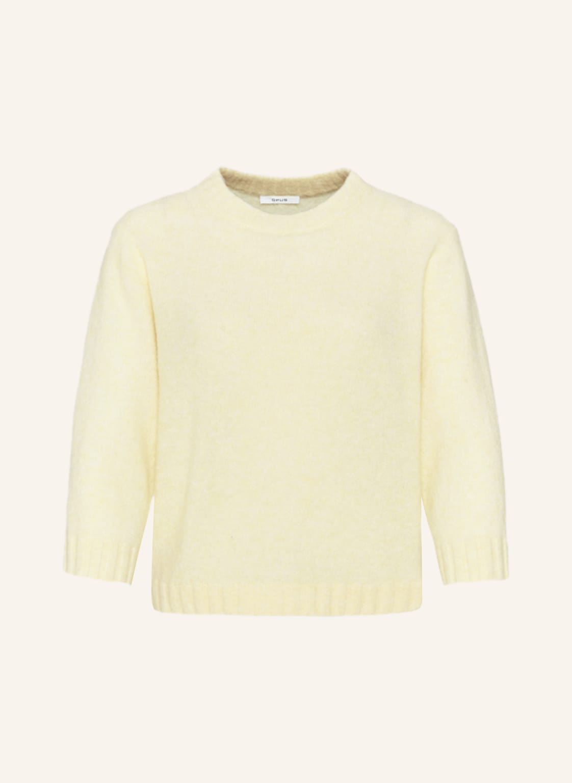 Image of Opus Pullover Putzi Mit 3/4-Arm gelb