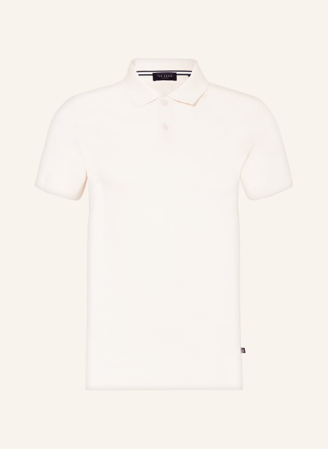 Image of Ted Baker Jersey-Poloshirt Zeiter weiss