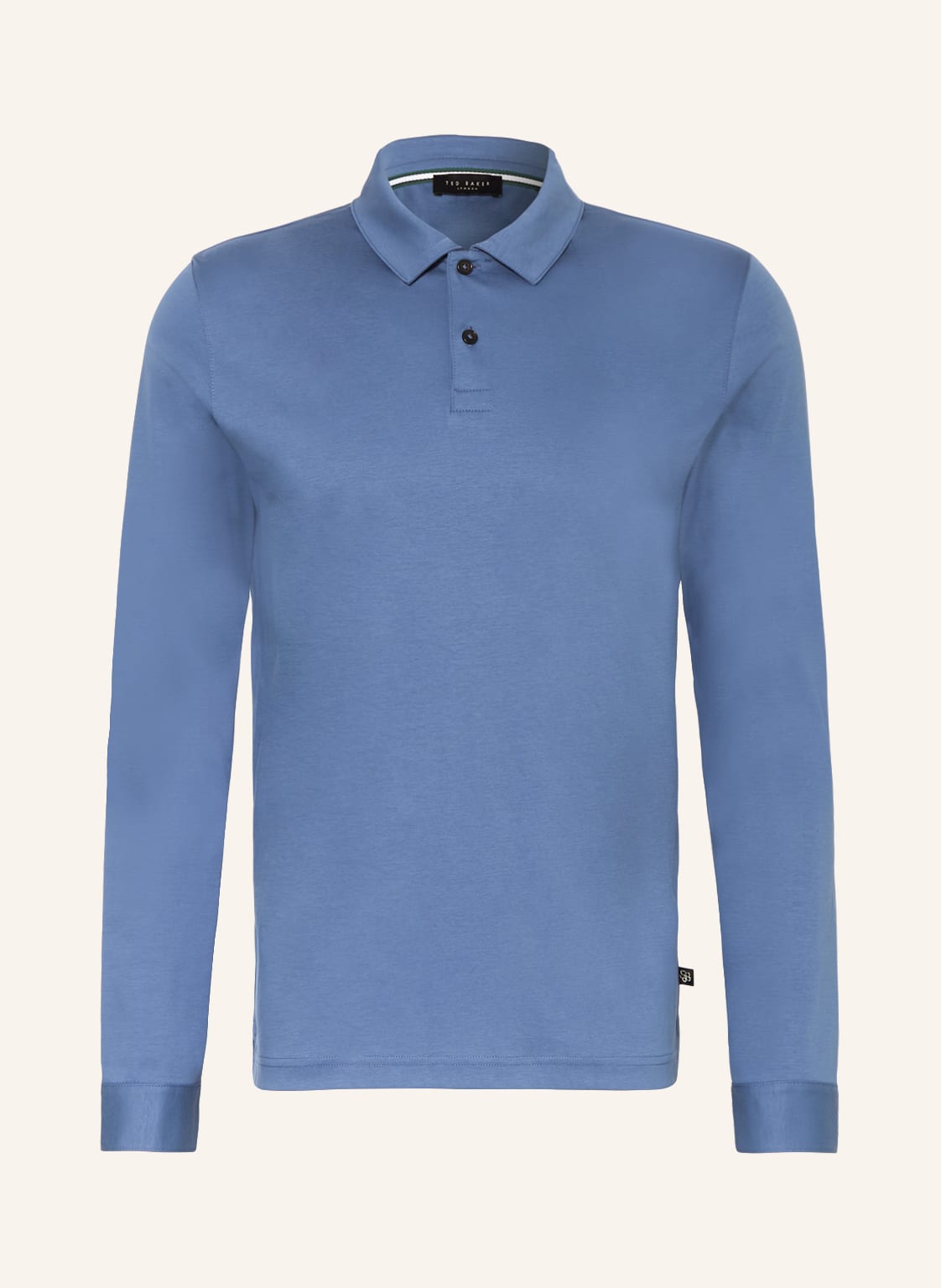 Image of Ted Baker Jersey-Poloshirt Toler Slim Fit blau