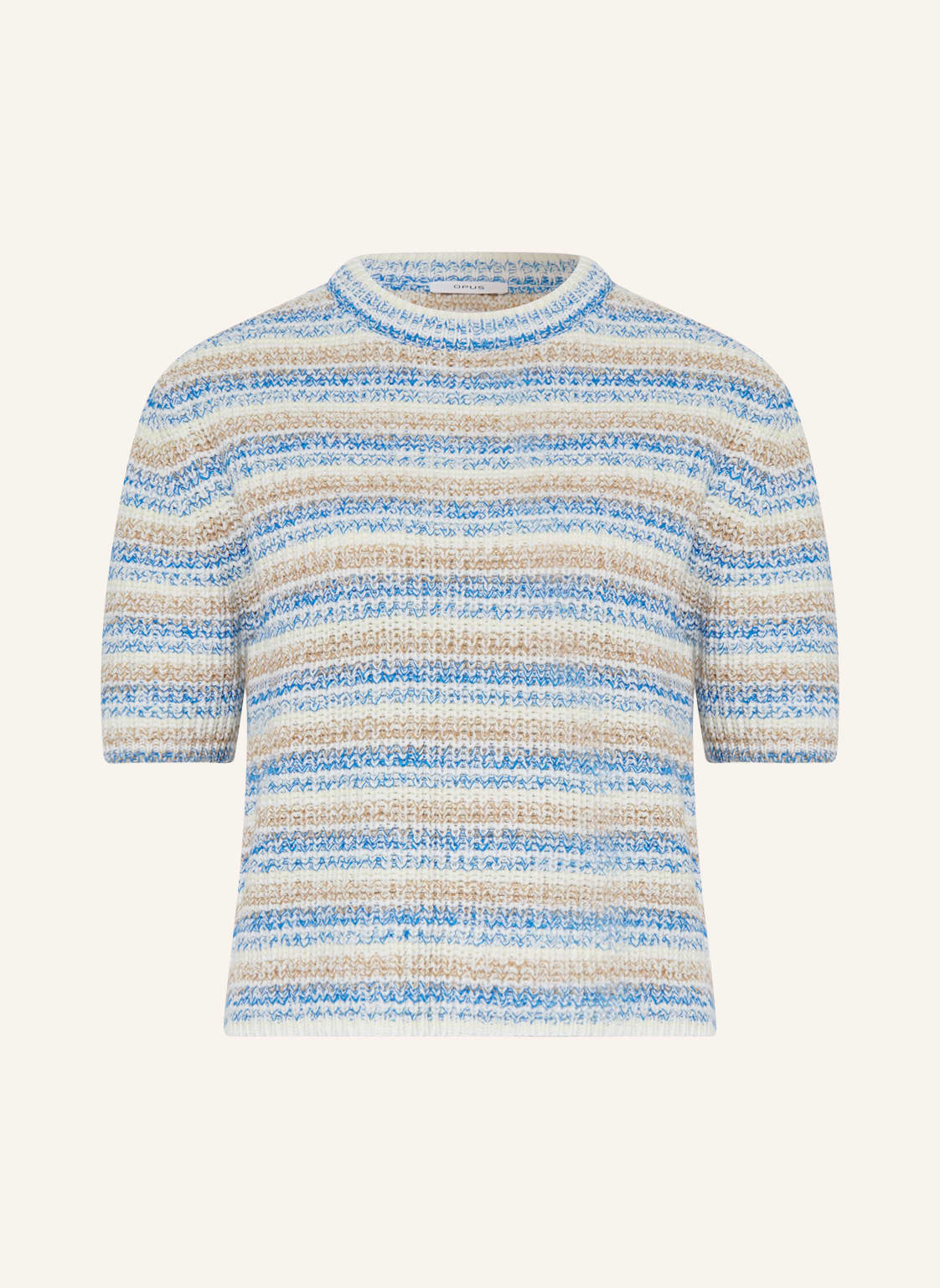 Image of Opus Strickshirt Pomira blau