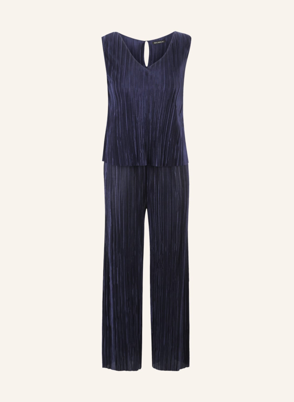 Image of Betty Barclay Jumpsuit Mit Plissees blau