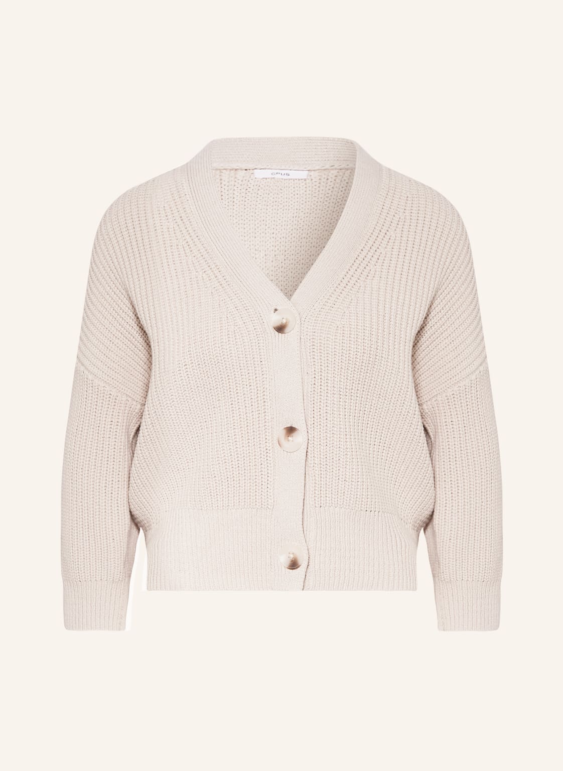 Image of Opus Strickjacke Derena beige