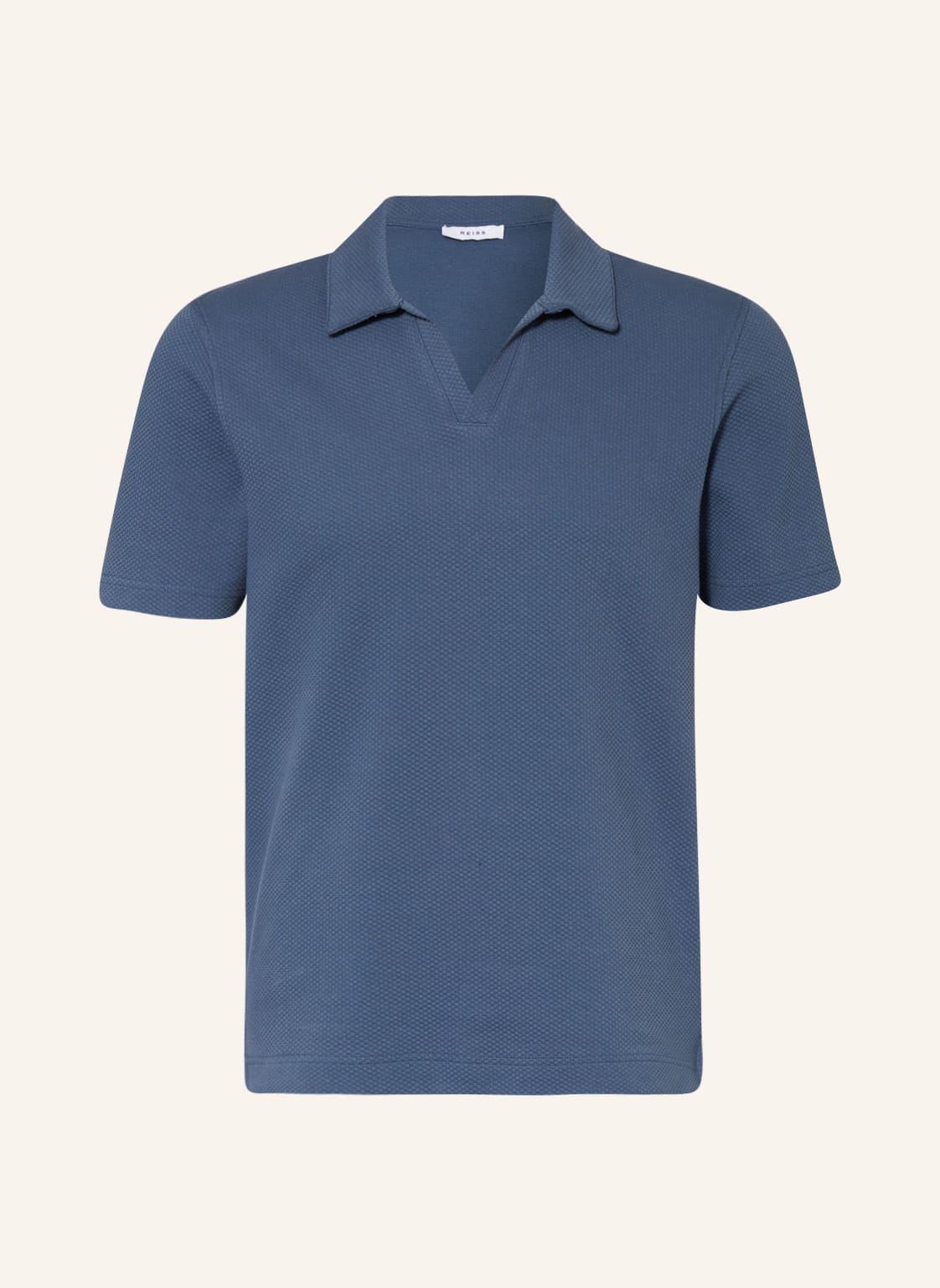 Image of Reiss Jersey-Poloshirt Thom Slim Fit blau