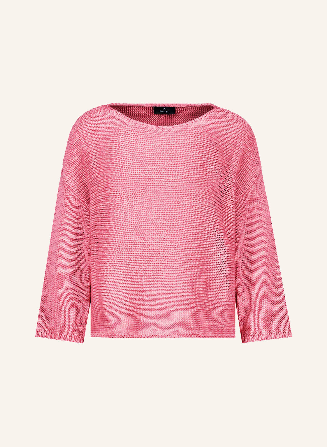 Image of Monari Pullover Mit 3/4-Arm rosa