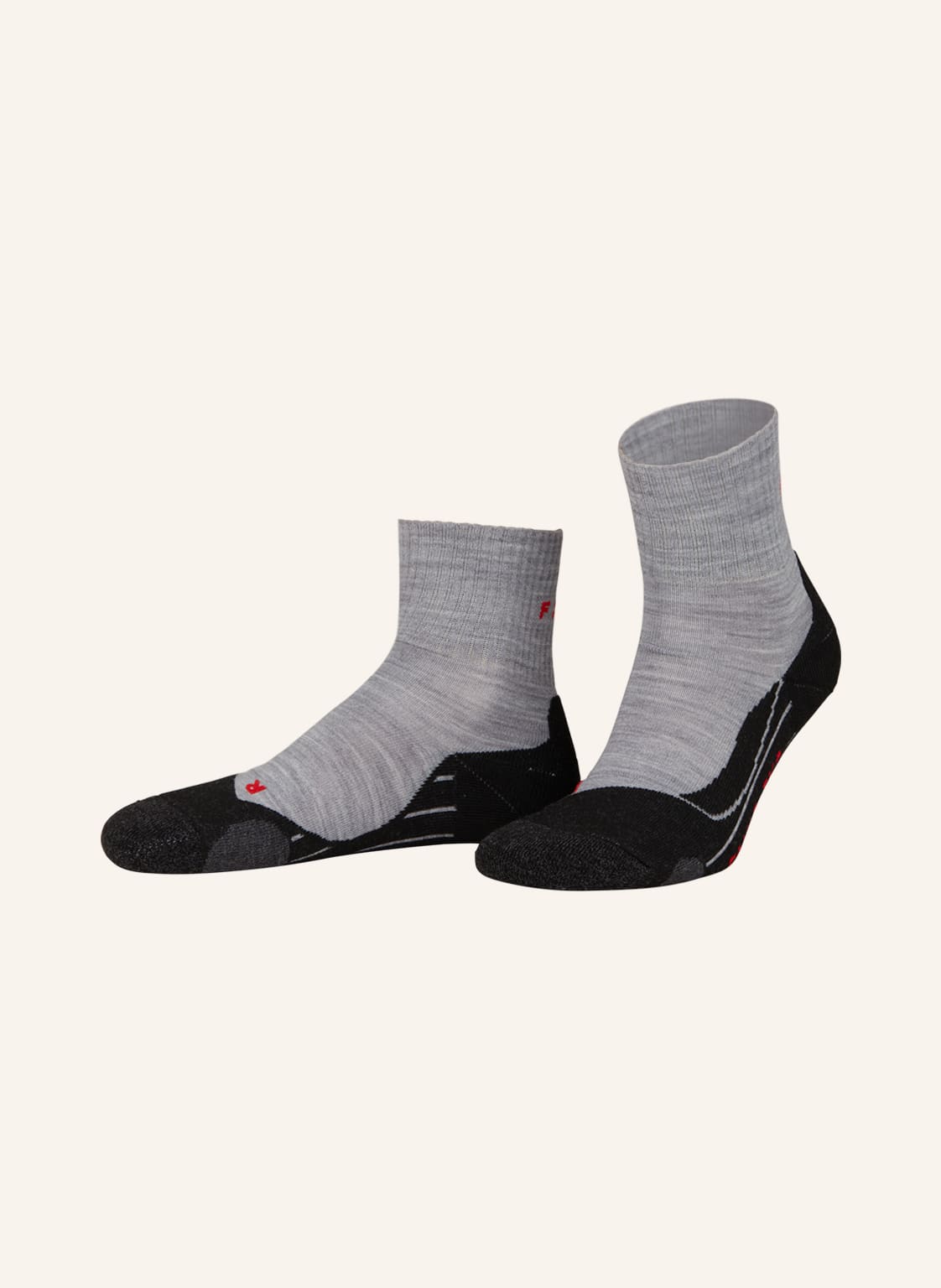 Image of Falke Trekking-Socken tk2 Explore Short grau