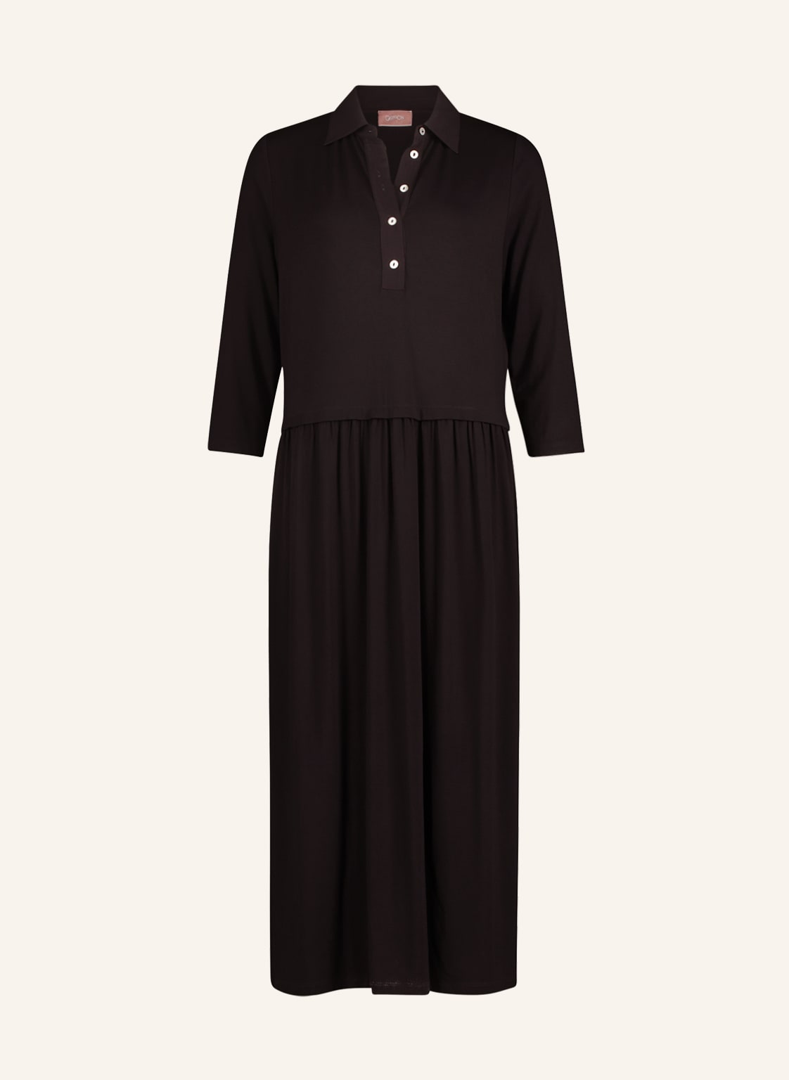 Image of Cartoon Jerseykleid Mit 3/4-Arm schwarz
