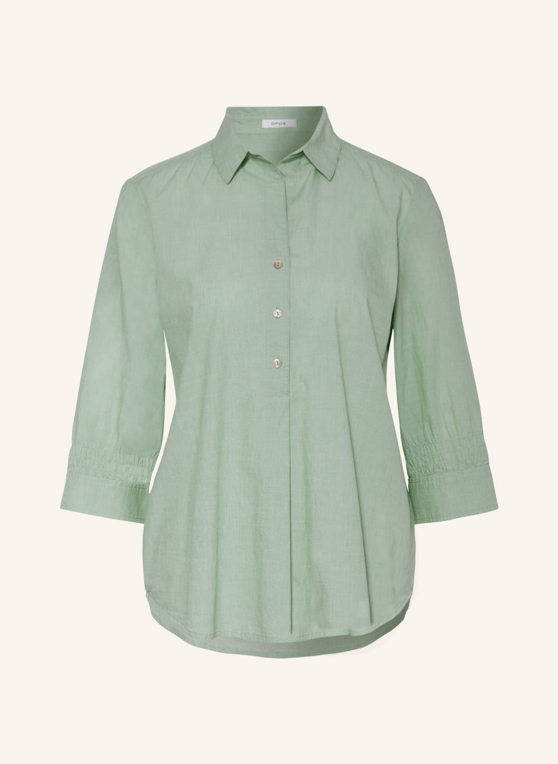 Image of Opus Blusenshirt Forta Mit 3/4-Arm gruen