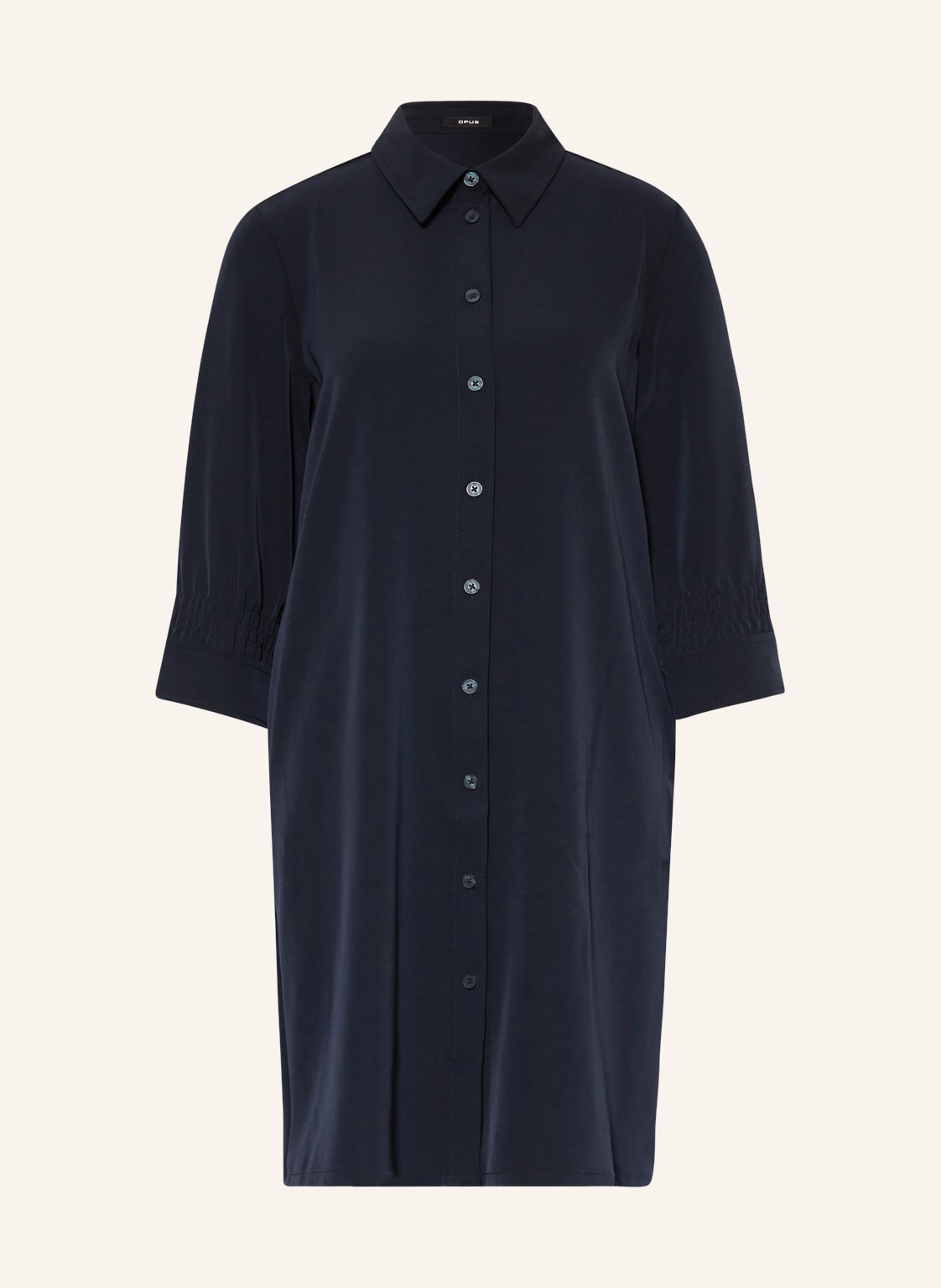 Image of Opus Hemdblusenkleid Wiane blau