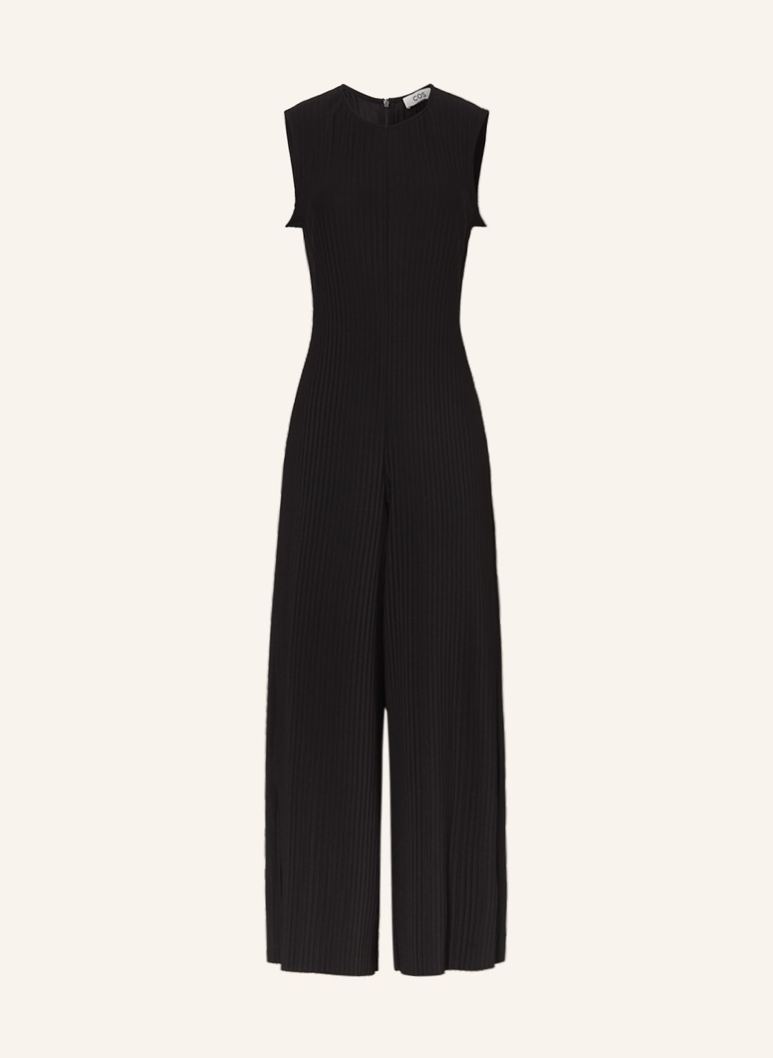 Image of Cos Jumpsuit Mit Plissees schwarz