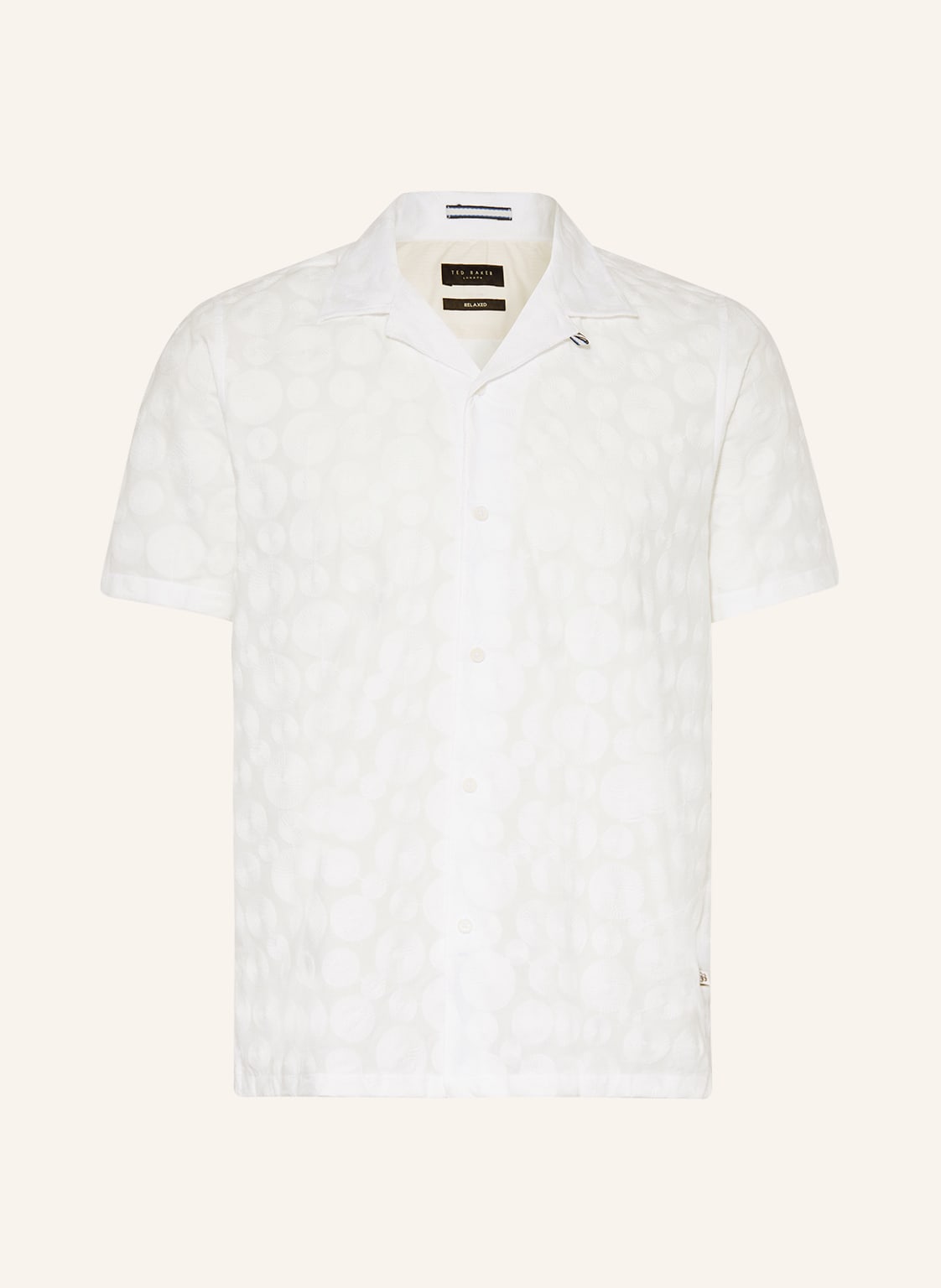 Image of Ted Baker Resorthemd Allbury Relaxed Fit weiss