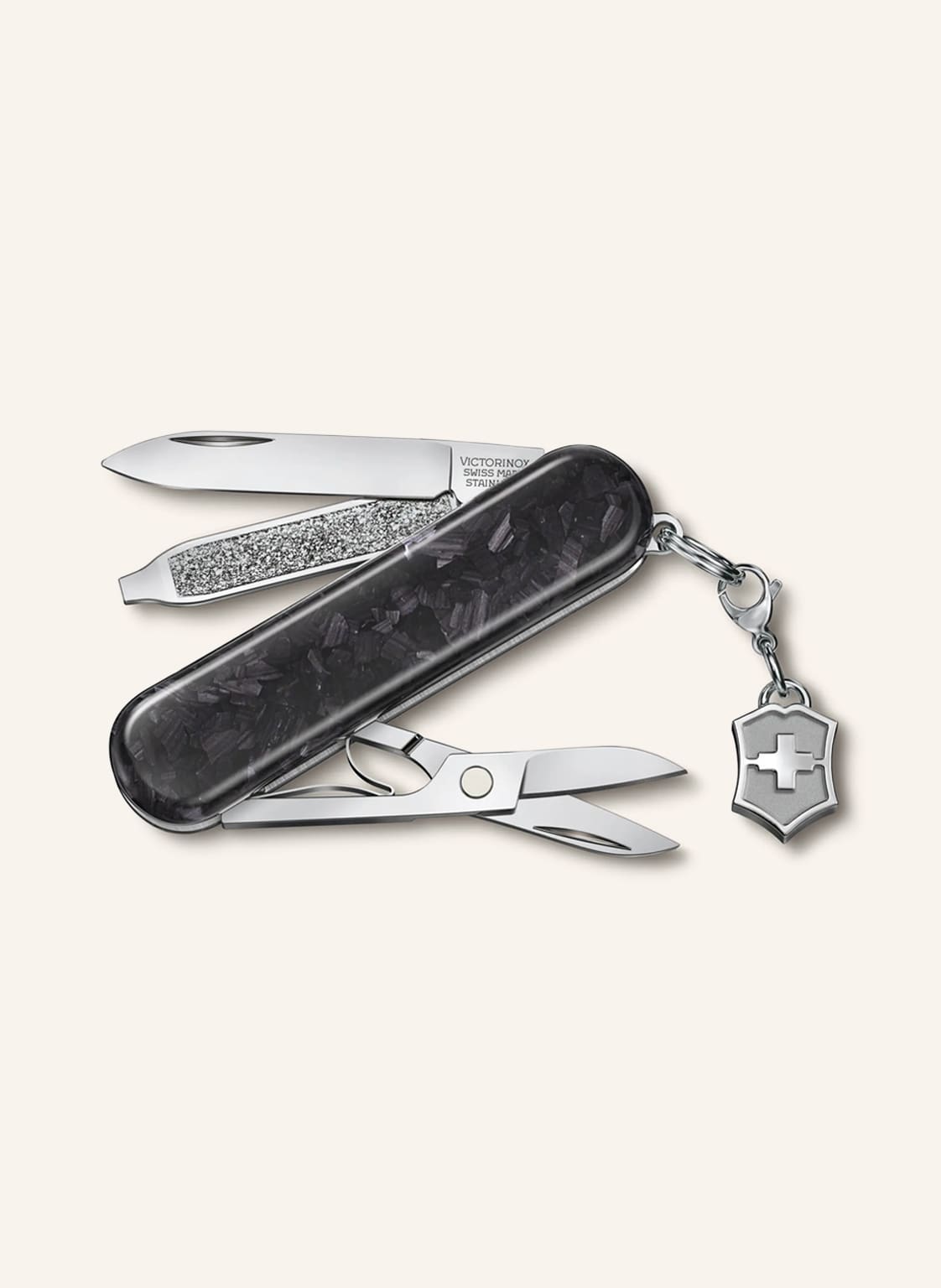 Image of Victorinox Taschenmesser Classic Sd Brilliant Carbon grau