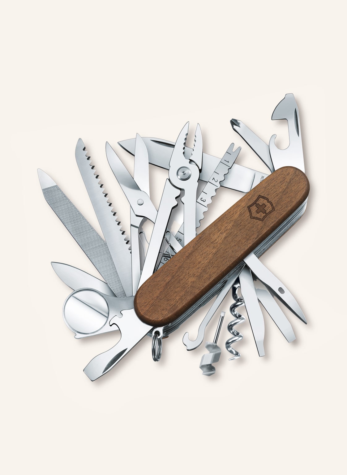 Image of Victorinox Taschenmesser Swiss Champ Wood braun