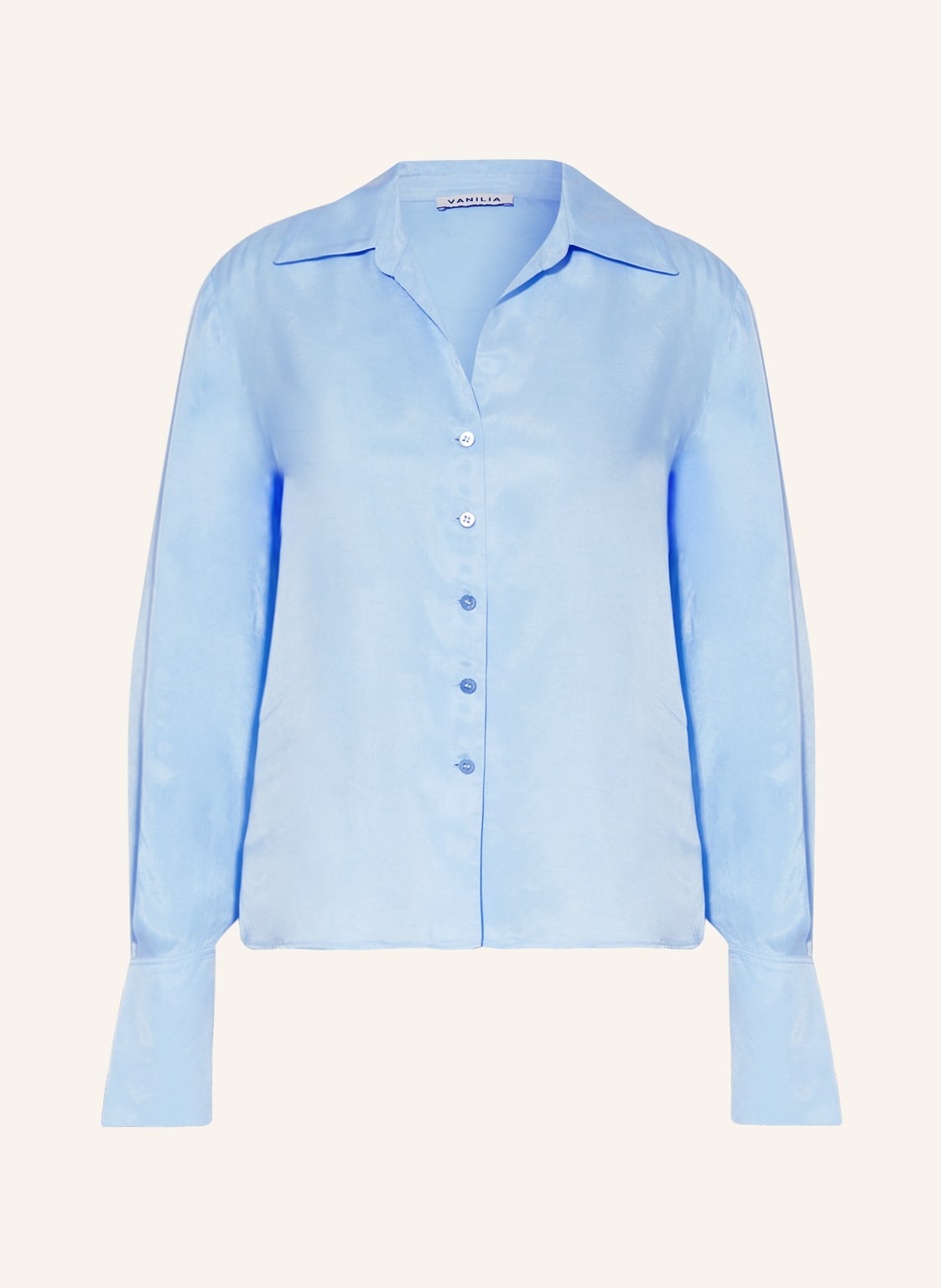 Image of Vanilia Hemdbluse blau