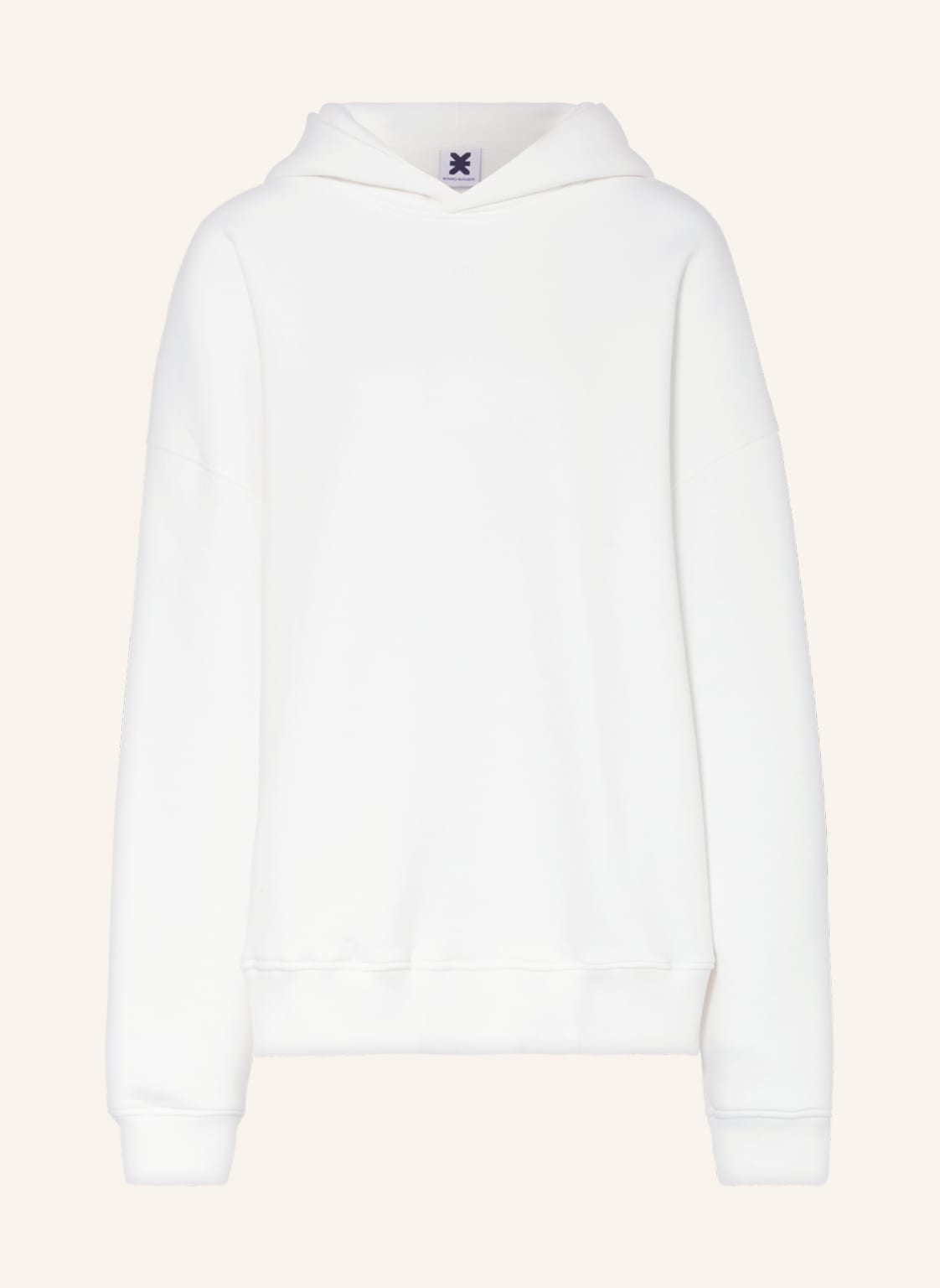 Image of Karo Kauer Oversized-Hoodie weiss