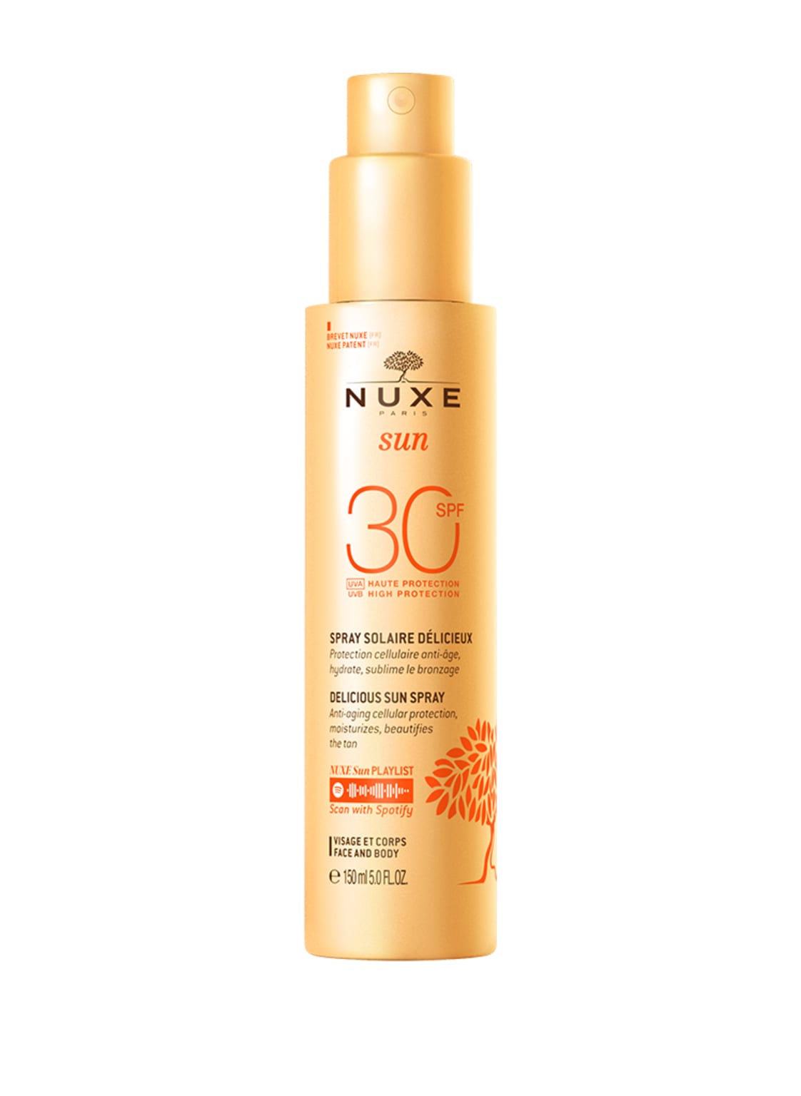 Image of Nuxe Nuxe Sun Sonnenspray Gesicht & Körper Lsf 30 Sonnenschutz 150 ml