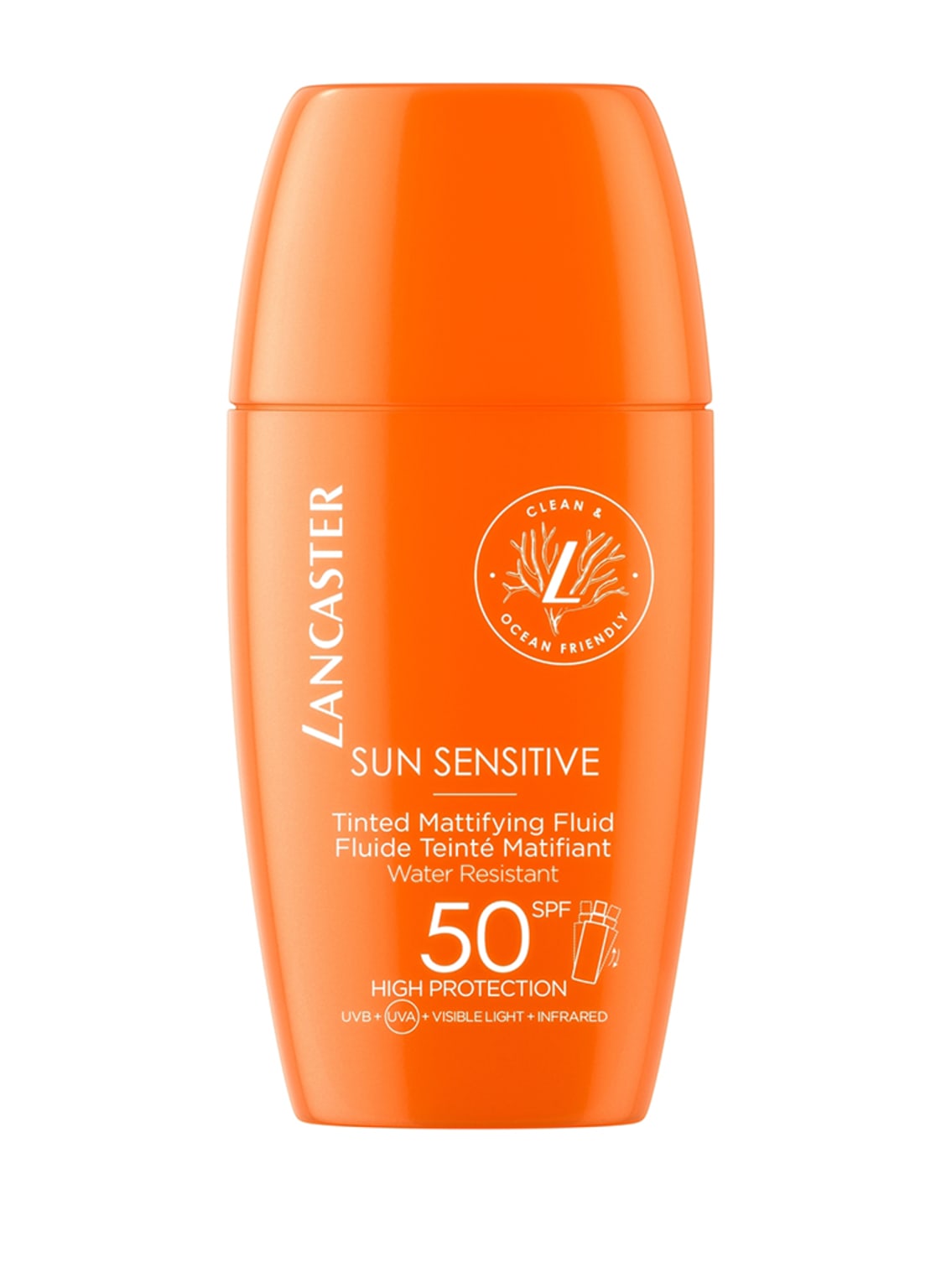 Image of Lancaster Sun Sensitive Spf 50 Tinted Mattifying Fluid 30 ml