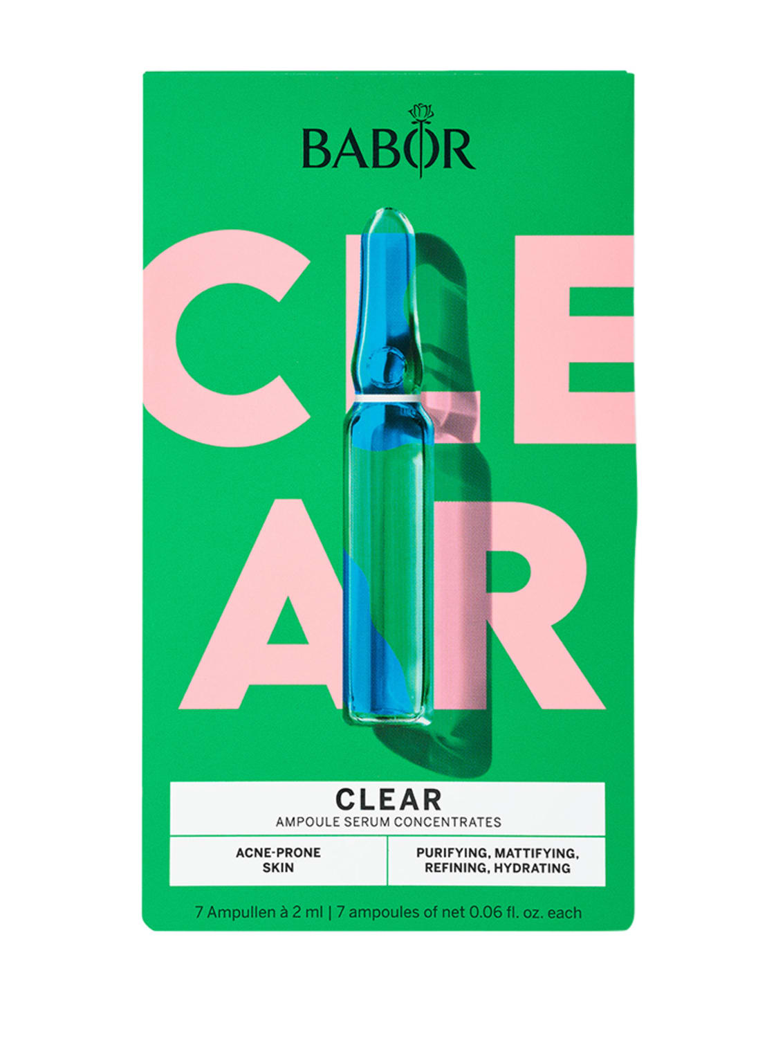 Image of Babor Ampoule Concentrates Clear Ampullen (7 x 2 ml) 14 ml