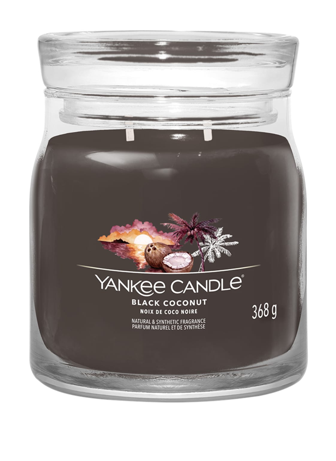 Image of Yankee Candle Black Coconut Duftkerze 368 g