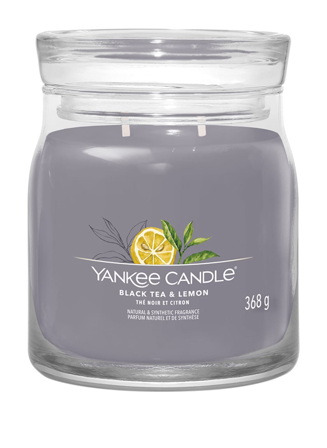 Image of Yankee Candle Black Tea & Lemon Duftkerze 368 g