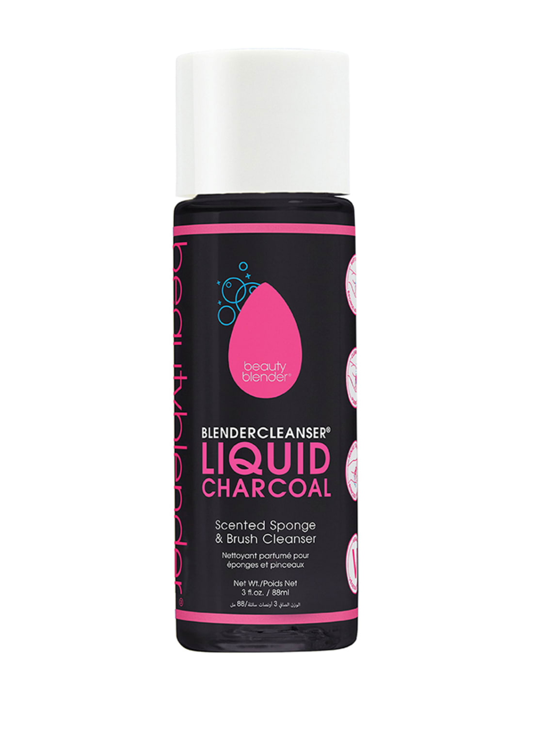 Image of The Original Beautyblender Blendercleanser® Liquid® Charcoal Pinselreiniger 90 ml