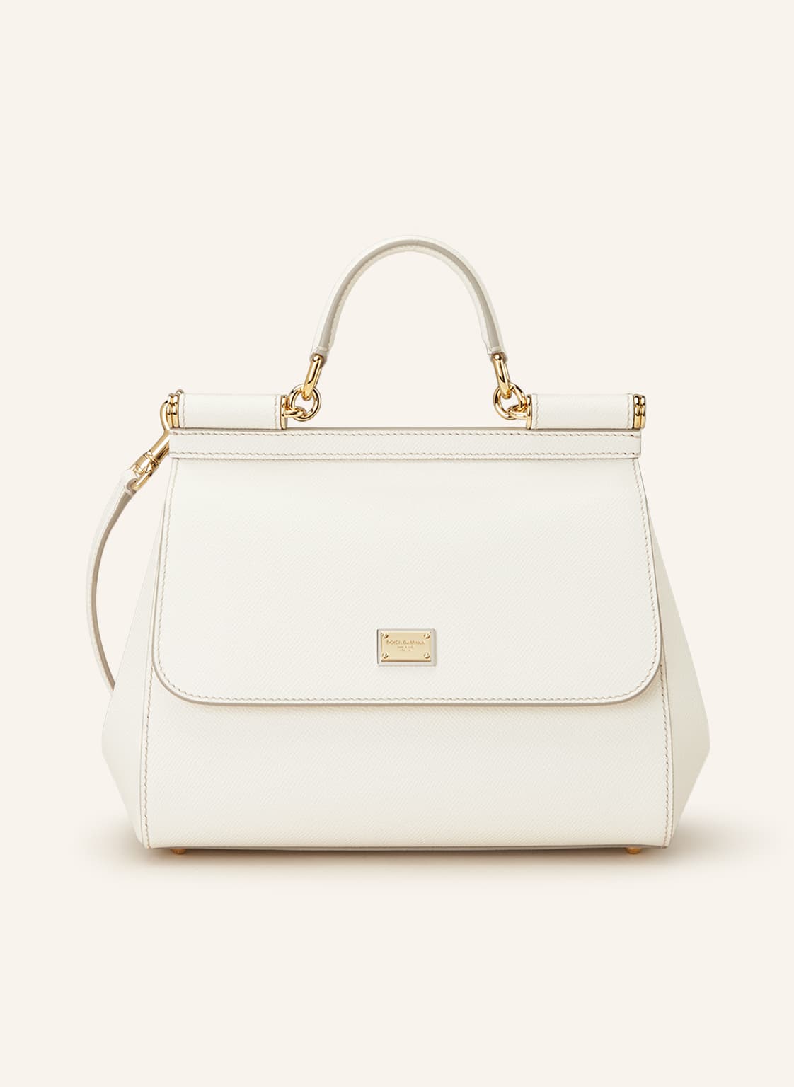 Image of Dolce & Gabbana Handtasche Miss Sicily Medium weiss