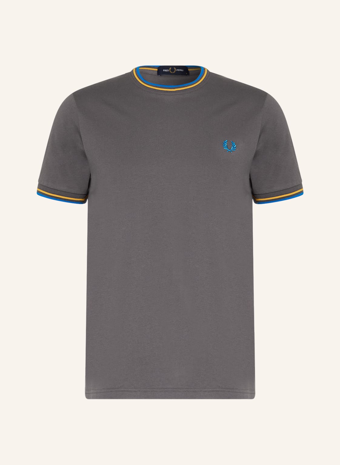 Image of Fred Perry T-Shirt m1588 grau