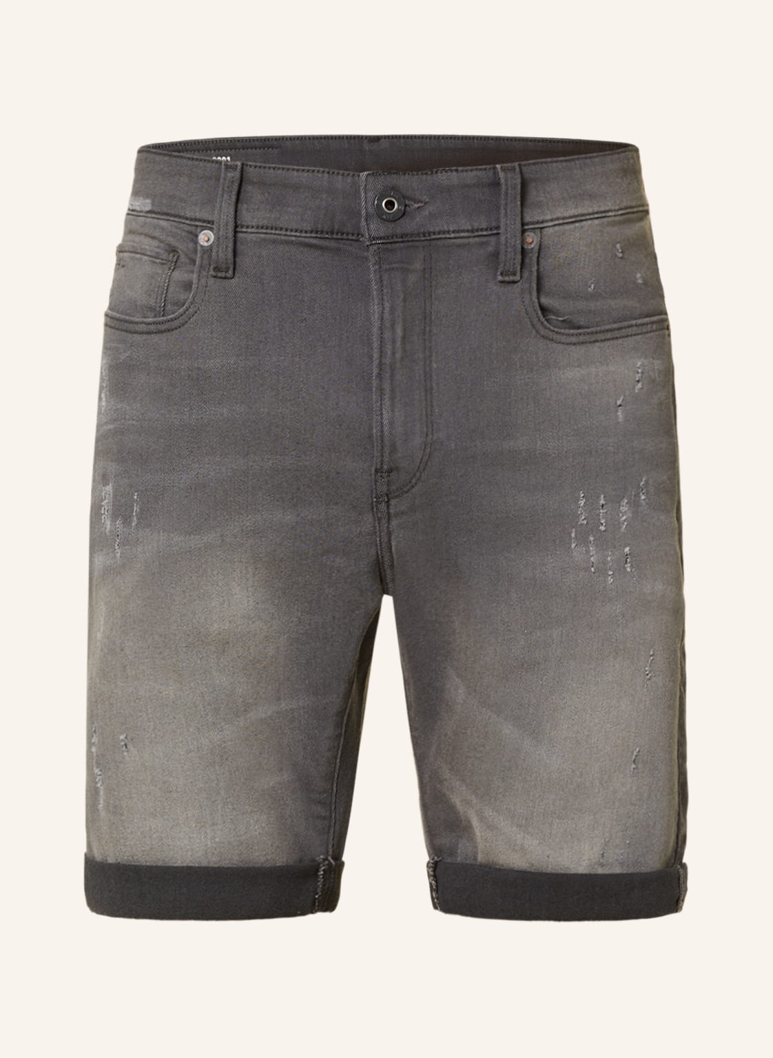 Image of G-Star Raw Jeans-Shorts Slim Fit grau