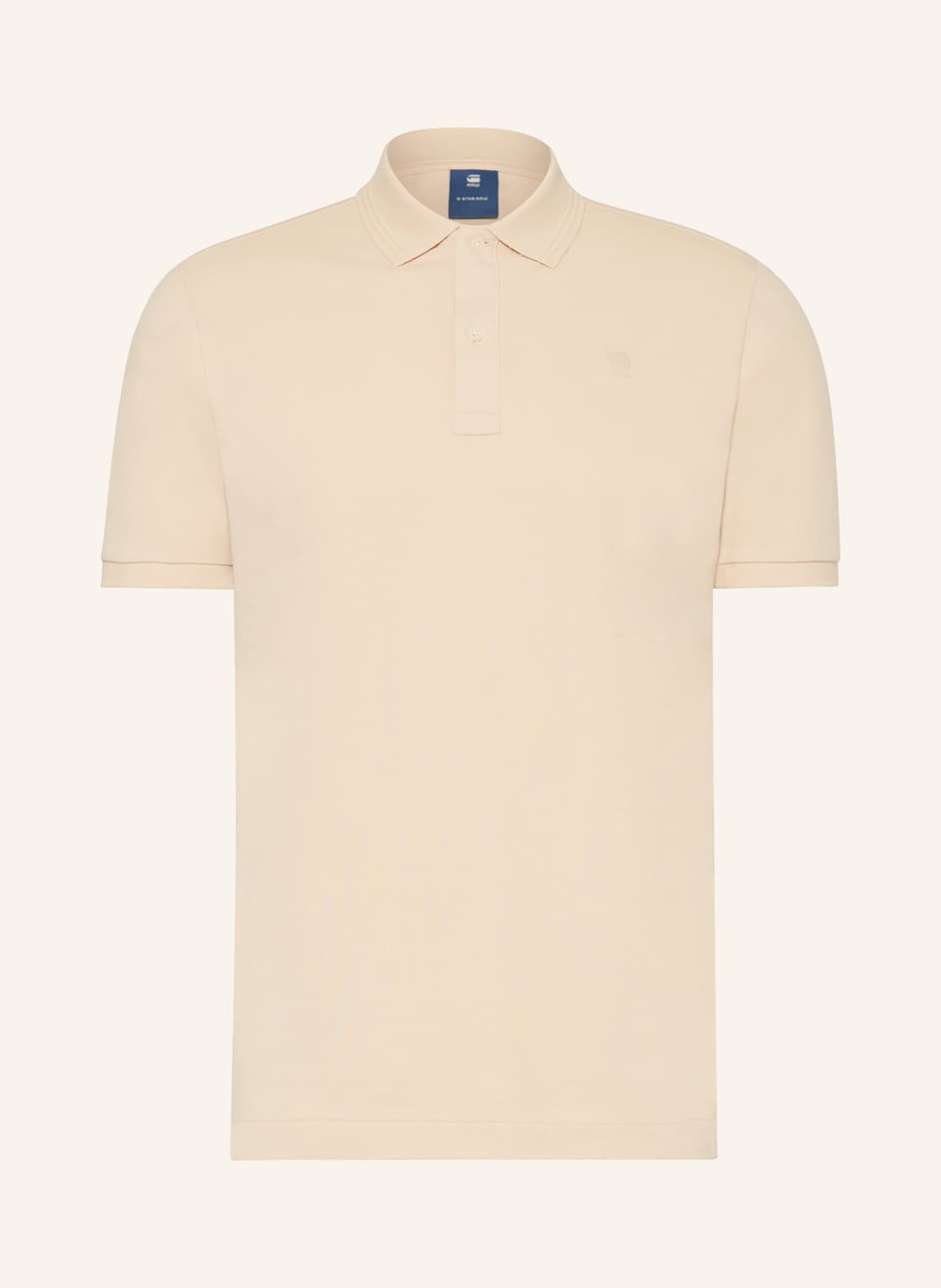 Image of G-Star Raw Piqué-Poloshirt Dunda Slim Fit beige