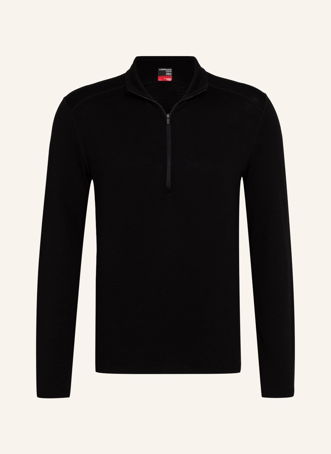 Image of Icebreaker Funktionswäsche-Shirt 260 Tech Long schwarz