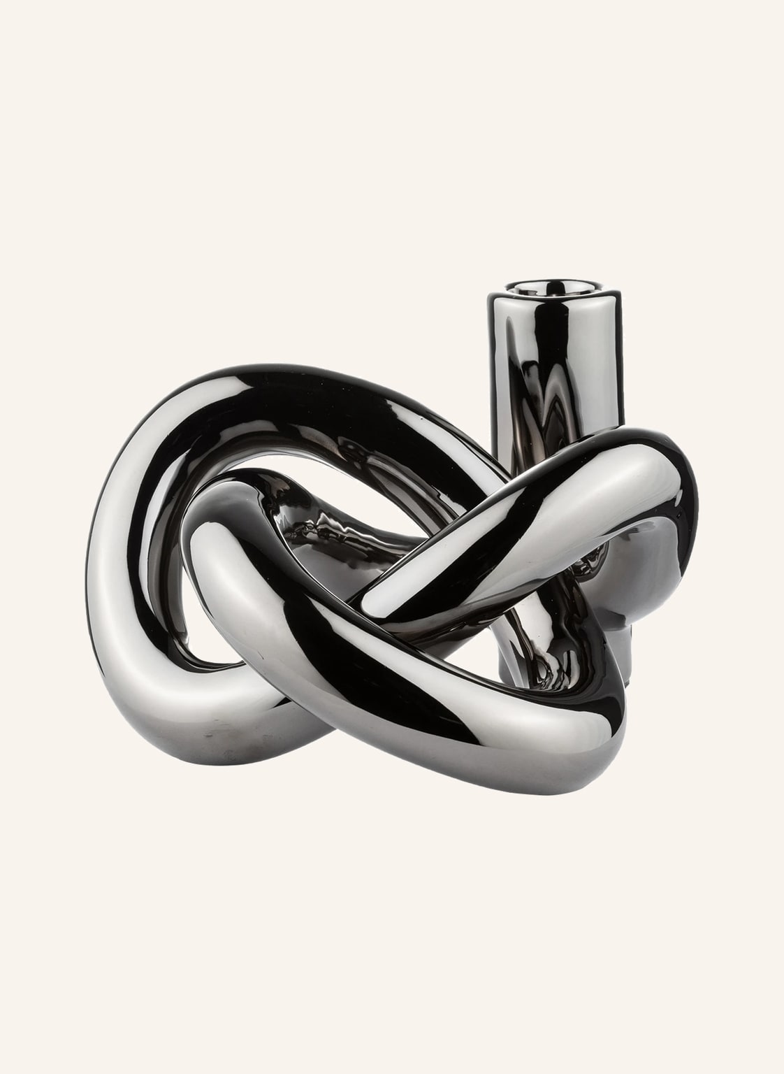 Image of Cooee Design Kerzenhalter Lykke silber