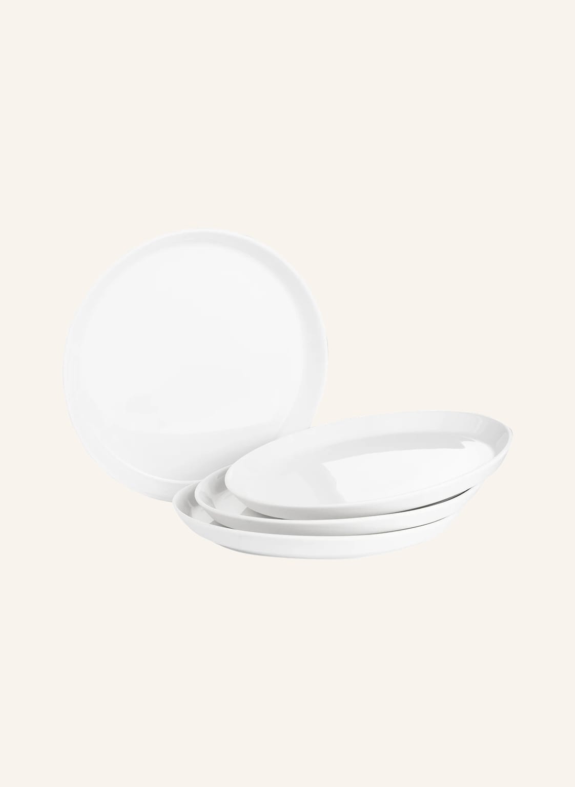 Image of Marc O'polo 4er-Set Frühstücksteller Moments weiss