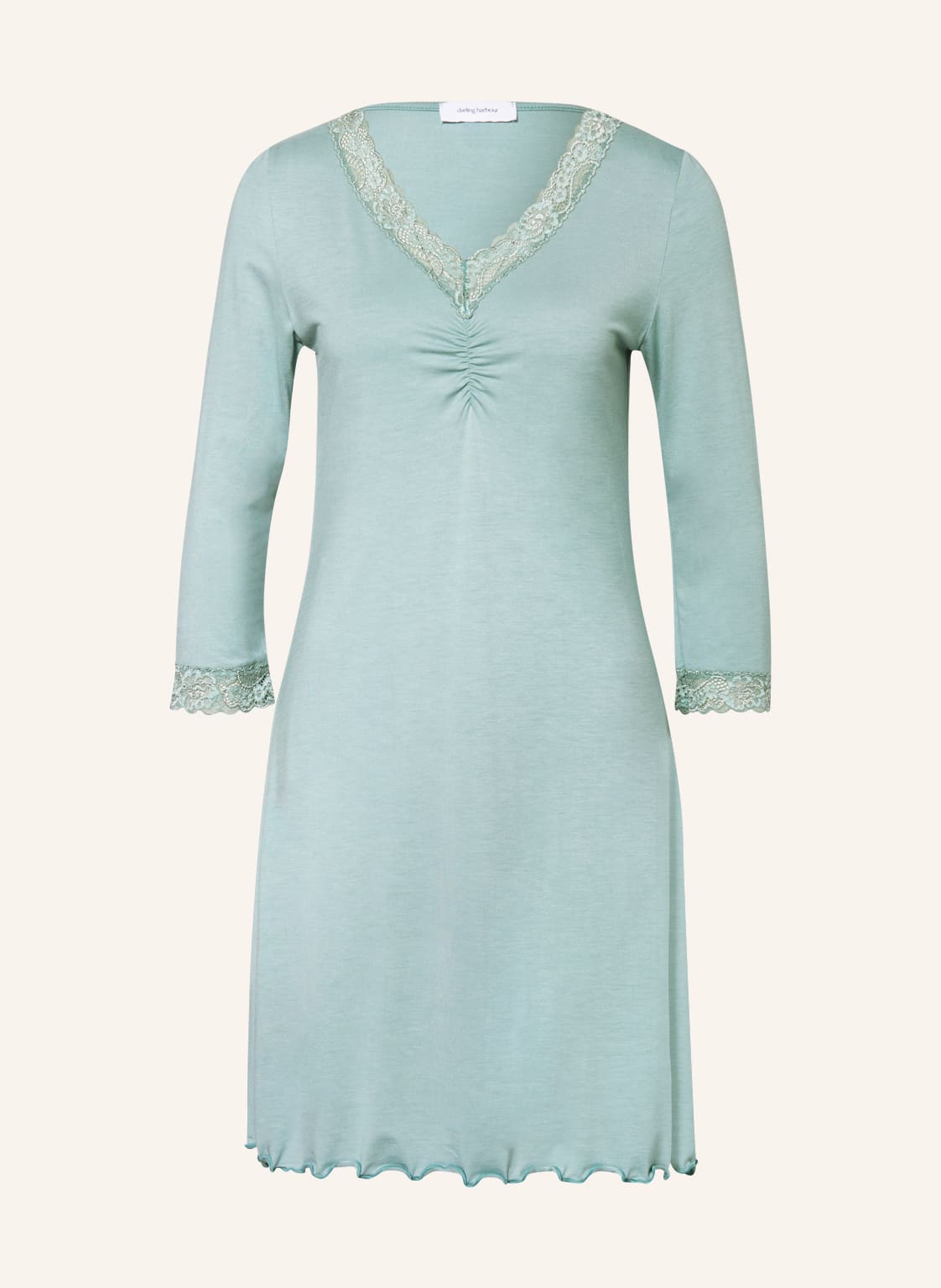 Image of Darling Harbour Nachthemd Mit 3/4-Arm blau