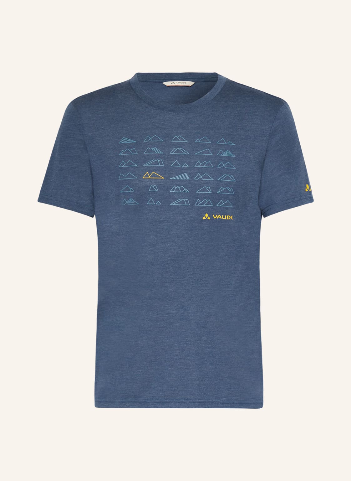 Image of Vaude T-Shirt Tekoa Iii blau