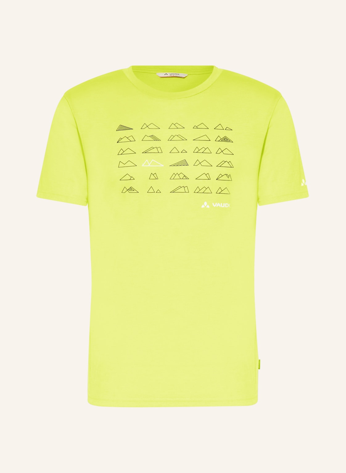 Image of Vaude T-Shirt Tekoa Iii gelb