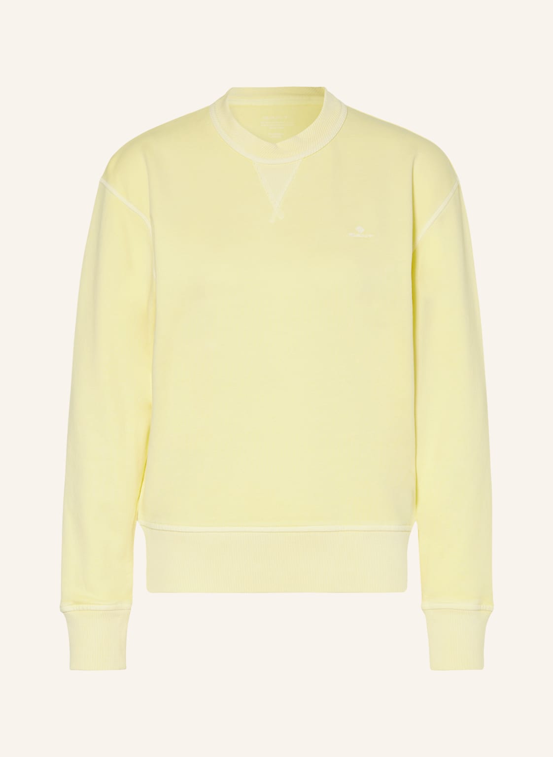 Image of Gant Sweatshirt gelb
