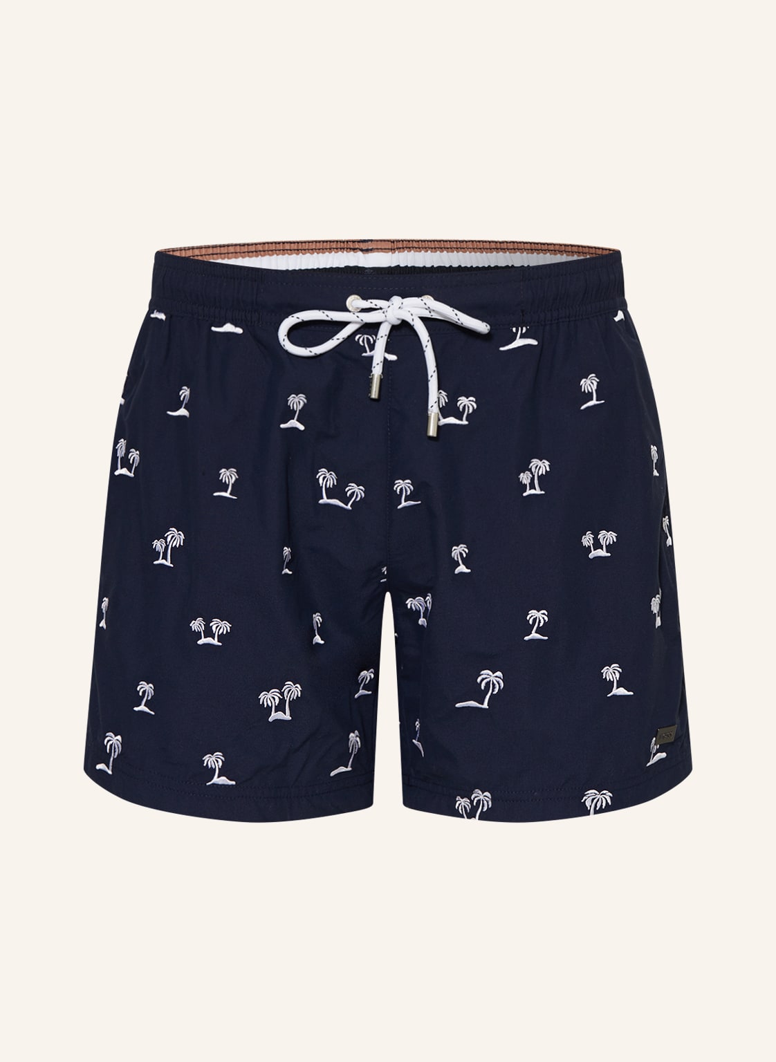 Image of Boss Badeshorts White Shark blau
