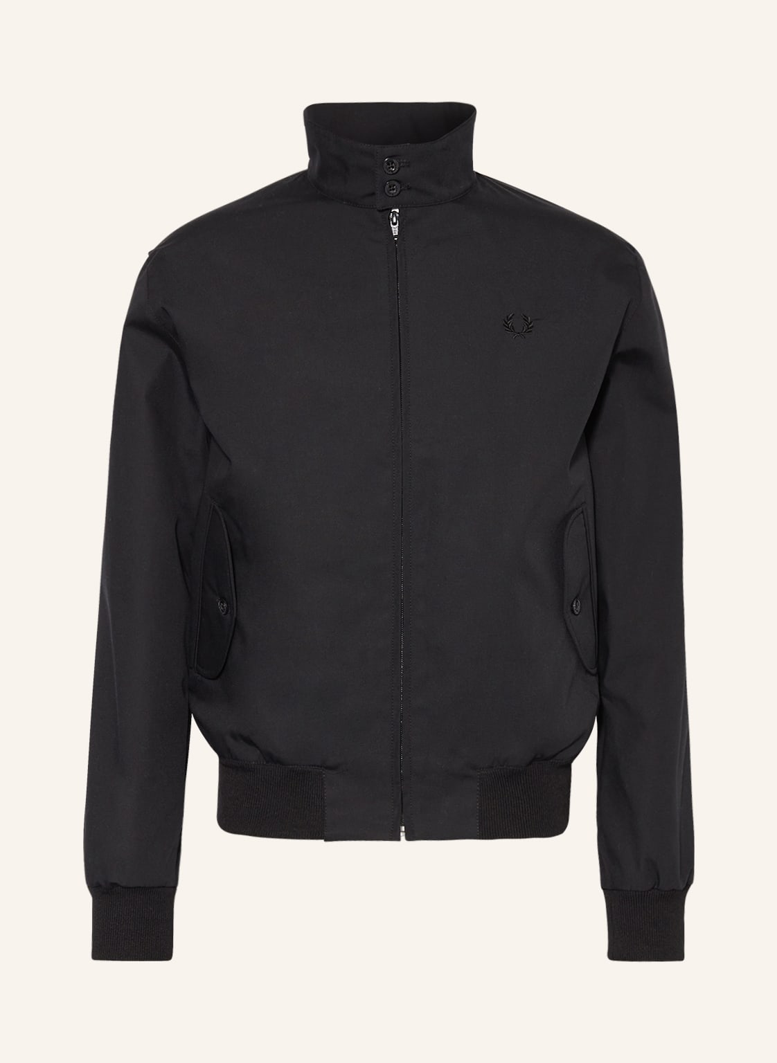 Image of Fred Perry Blouson Harrington schwarz