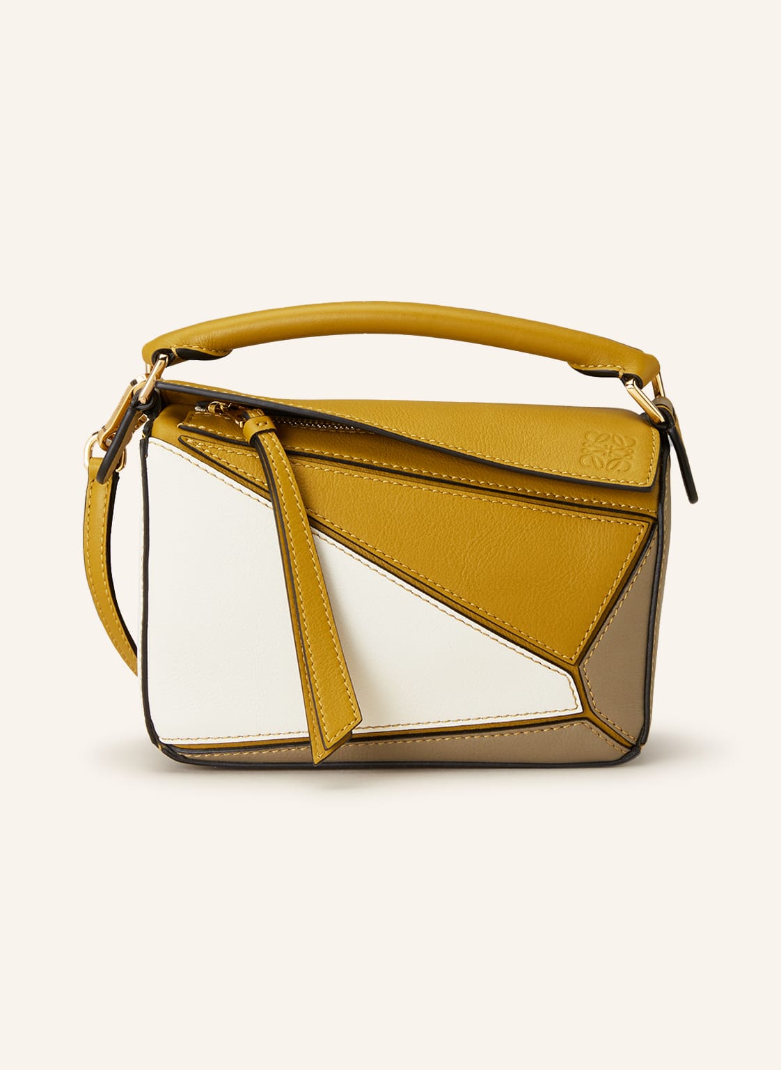 Image of Loewe Handtasche Puzzle Mini weiss