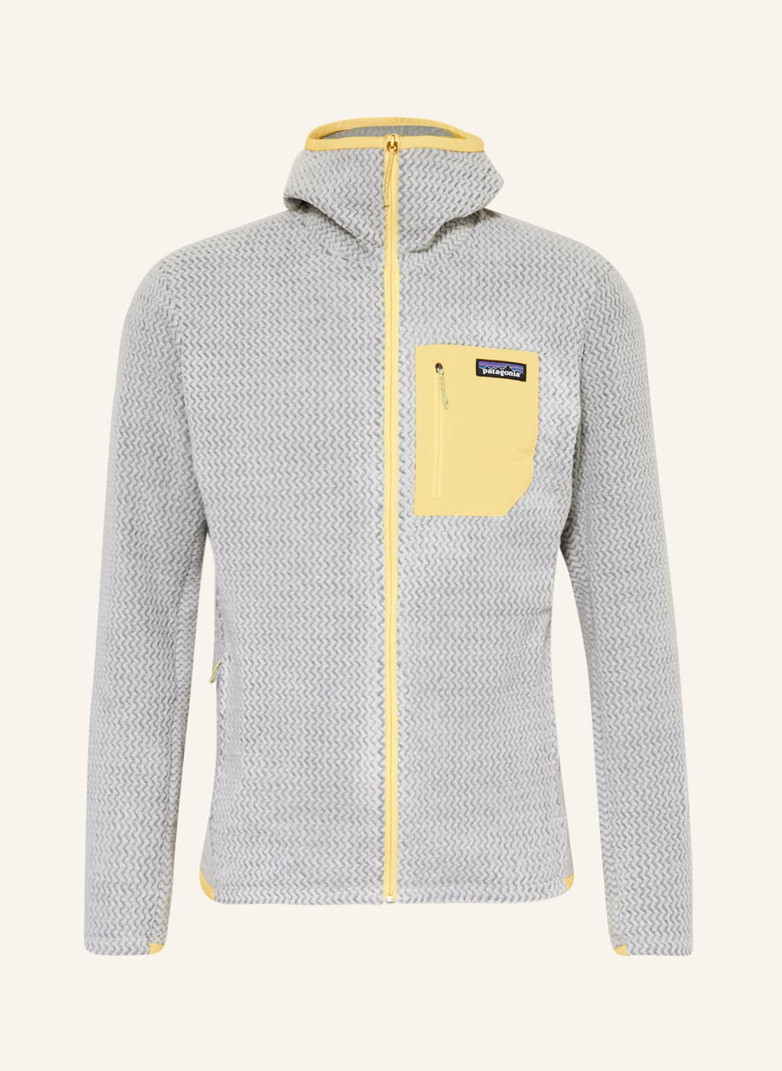 Image of Patagonia Fleecejacke r1® Air grau