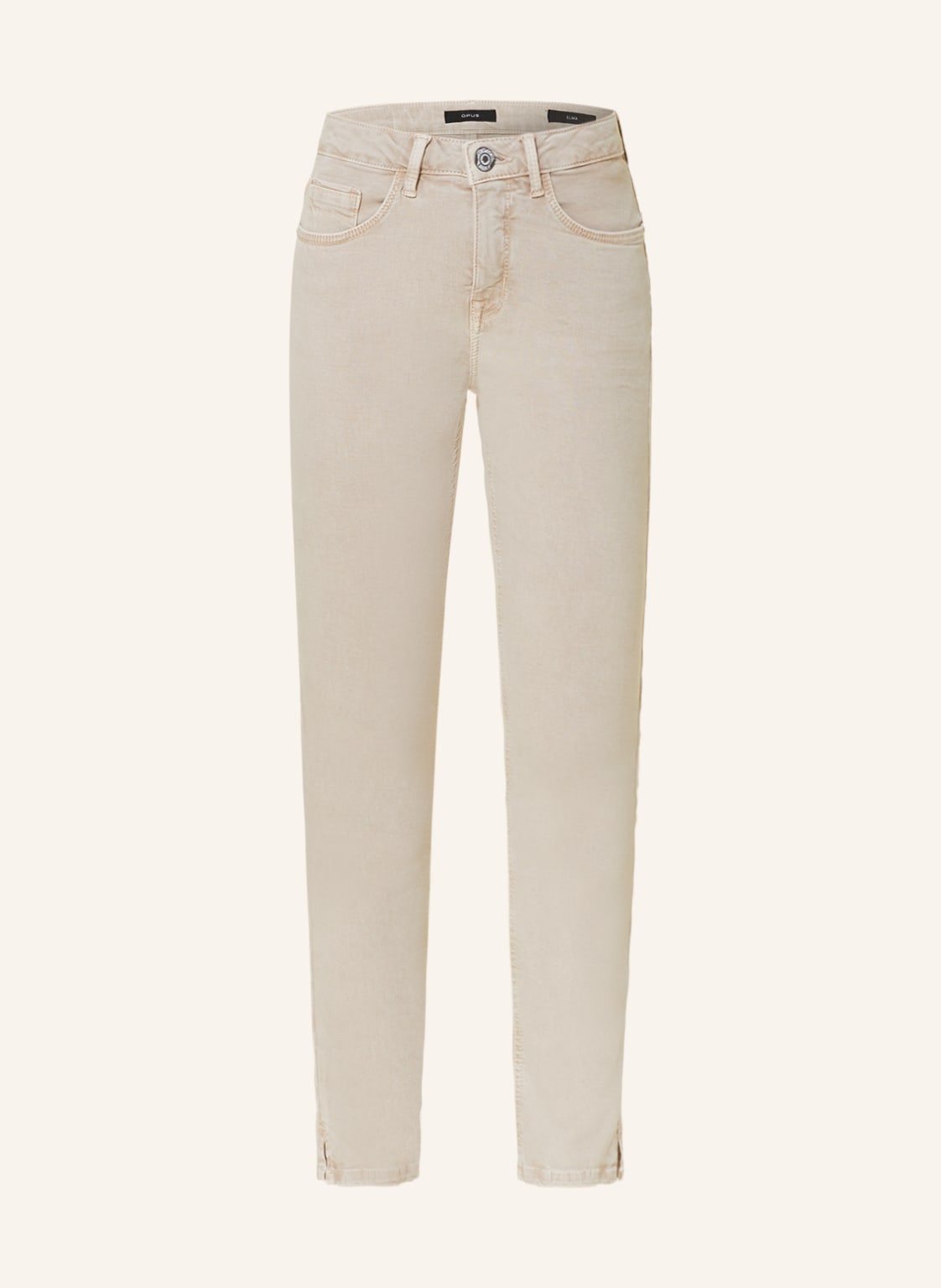 Image of Opus Skinny Jeans Elma beige